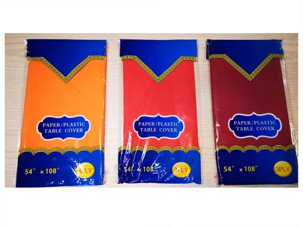 Buy cheap Nicely Waterproof Holiday Disposable Party Paper Tablecloths All Seasons from wholesalers