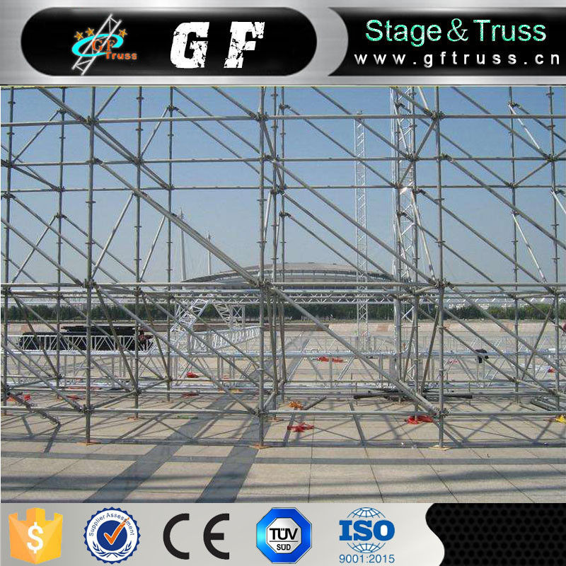 Concert Aluminum Layer Truss Stage High Hardness Large Square Wedding Party Use