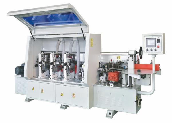 Buy cheap 15-23 M/min Woodworking Edge Banding Machine PLC Touch Screen from wholesalers