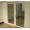 Buy cheap white color wrought iron glass from wholesalers