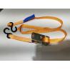 Buy cheap 25mm B/S 800kg S Hook Ratchet Tie Down Lashing Capacity 400/800 daN Width 25mm from wholesalers