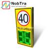 Buy cheap Solar Powered LED Radar Speed Limit Sign with Lithium Battery and IP54 Rating from wholesalers