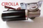 Round And Black DC Power Sliding Door Motor Light Weight And Low Noise