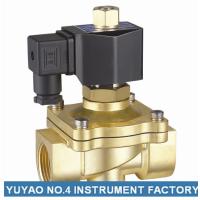 Buy cheap Two Way Brass Air Operated Solenoid Valve , 2 Inch Water Solenoid Valve product