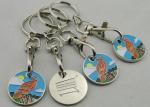Iron, Brass, Copper, Zinc Alloy Animal Iron Shopping Trolley Coin Lock with Soft