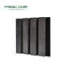 Buy cheap Fireproof E1 MDF Acoustic Slat Wood Panels Black For Wall Soundproofing from wholesalers