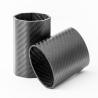Buy cheap Professional Lightweight Custom Thickness 3K Large Diameter Carbon Fiber Tube from wholesalers