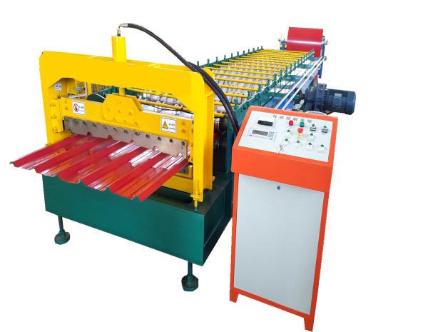 Galvanized Steel Profile Metal Roofing Corrugated Sheet Roll Forming Machines
