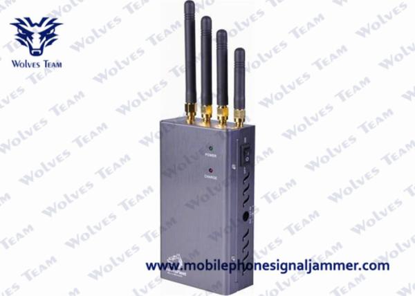 Buy cheap 5 Band Portable 3G Cell Phone Signal Jammer HS Code 8543709200 Black from wholesalers