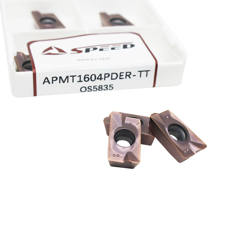 Carbide Milling Inserts APMT1604PEDR H2 TT CNC Indexable Carbide Turning Tools