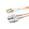 Buy cheap 5m (16ft) Duplex OM2 Multimode LC UPC to SC UPC LSZH Fiber Optic Cable from wholesalers