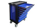 Heavy Duty Black Blue 7 Drawer 27 Inch Tool Cabinet Rolling Storage