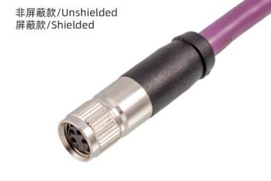 Buy cheap IP67 M8 Straight Female Overmolded Plug with Damping 3-8A 5B 4D from wholesalers