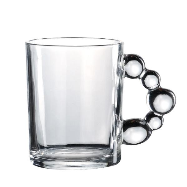 Buy cheap Bulk Gradient Glass Tea Coffee Mugs For Espresso Shot 280ml from wholesalers