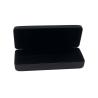 Buy cheap Oem Embossing Logo Leather Sunglass Case Black Custom Square Hard Shell from wholesalers