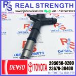 23670-09350 Common Rail Injector 23670-30400 Fuel Sprayer 295050-0200 For Toyota