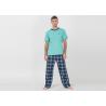 Buy cheap Comfortable Mens Luxury Sleepwear Woven Flannel Long Pants Australian Design from wholesalers