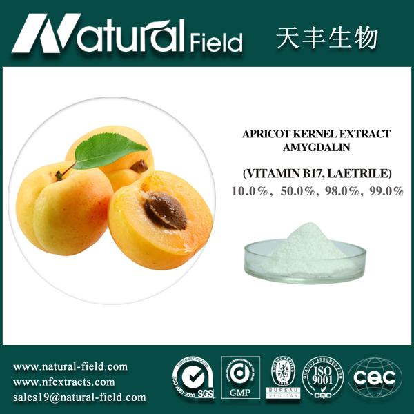 Buy cheap apricot kernel extract/amygdalin 98% 99% /vb17 Laeirile from wholesalers