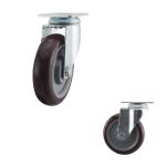 5 Inch Polyurethane Medium Duty Casters 155mm Height