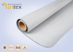 Thermal Insulation Fabric Polyurethane Coated Fiberglass Fabric M0 Smoke Barrier
