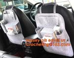 Customized Felt Car organizer, Large Capacity Grey Felt Car Organizer , New