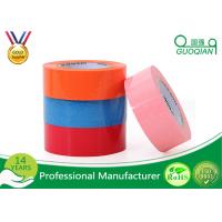 Buy cheap Custom Printed Pink / Blue Packing Tape , Coloured Sticky Tape Environment product