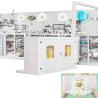 Buy cheap 4.5KW 80gram/M 5m Triple Folded Diaper Manufacturing Machine from wholesalers