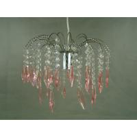 Buy cheap Romantic Pink Acrylic Lamp Shades D250*H180 3 Way Gimbal product