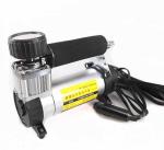 Silver Black Heavy Duty Portable Air Compressor 12v 140 Psi Air Pump For Car