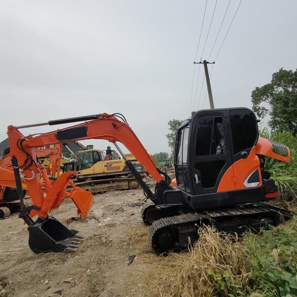 Buy cheap Second Hand 39.7kw Used Doosan Excavator DX60 For Earthwork Digging from wholesalers