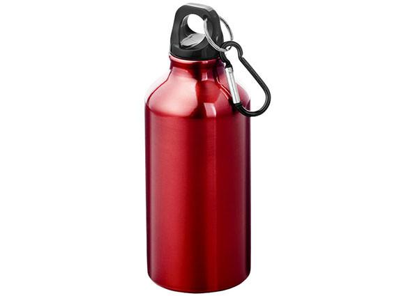 Buy cheap Colorful Reusable Aluminum Sports Drinking Bottle 400ml With Carabiner from wholesalers