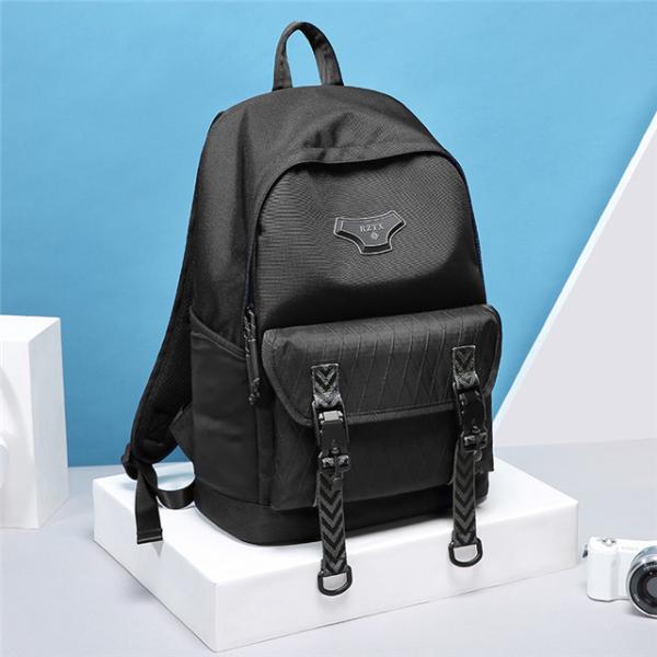Buy cheap Physiological Curve Back Daily Laptop Backpack Nylon Waterproof Business Travel Bag from wholesalers
