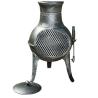 Buy cheap Metal Outdoor Patio Backyard Garden Camping Heavy Duty Steel Wood Burning Firepit Charcoal Fire Pit Fireplace Chimenea with Rain Cap from wholesalers