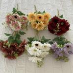 Fabric Decorative Artificial Flower Customized Size