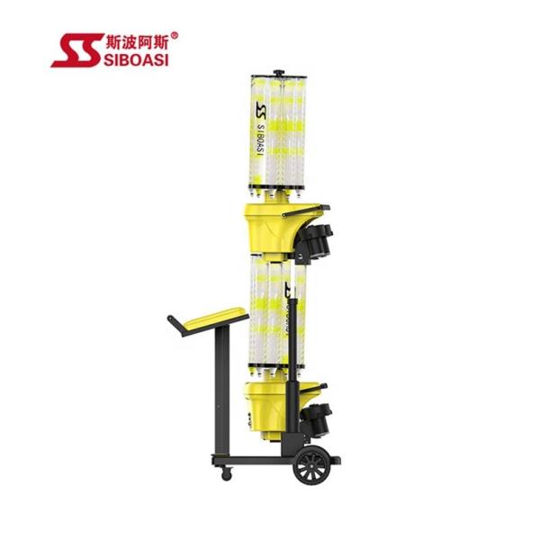 Buy cheap 180balls Badminton Shuttle Feeder Machine With BV Certificates from wholesalers