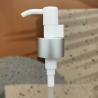 Buy cheap 24/410 Plastic Cosmetic Lotion Oil Pump Silver Aluminum Closure Metal Shell With Clip from wholesalers