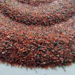 Almandine rock Garnet Sand mesh 30/60 Abrasive for Sandblasting: Natural