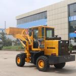 0.7 Ton Small Articulating Front End Loader , Compact Wheel Loader Excavator