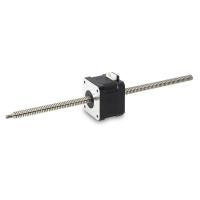 Buy cheap Non Captive Nema 17 Stepper Motor Linear Actuator for 300mm Screw Length 8mm product