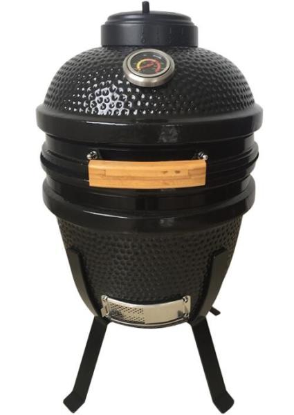 Buy cheap Outdoor Ceramic BBQ 15 Inch Kamado Grill With Cast Iron Stand from wholesalers