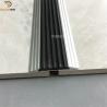 Buy cheap Black Rubber Floor Transition Strip Non Slip 46.7mm Width SGS Certified from wholesalers