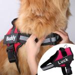 XS-XXL Nylon Pet Harness Dog Chest Harness No Pull High Visibility Dog Harness