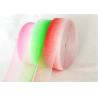 Buy cheap 100% Nylon Silk Organza Ribbon Single Face Style Dyeing And Packing Quickly from wholesalers