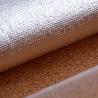 Buy cheap 260kg/M3 Acoustic Cork Flooring Underlay With Silver Aluminum Foil from wholesalers