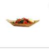 Buy cheap Biodegradable Natural Bamboo Leaf Bowl Bamboo Boat Plate For Party from wholesalers