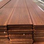 Customed Colors Vertical Pressed Carbonized Strand Woven Bamboo Decking for