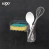 Buy cheap Clear Kitchen Storage Bath Organizer Basket Wall Mount For Shower Bar from wholesalers