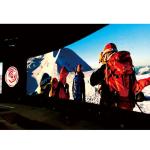 Floor Standing Led Curtain Wall Display P4 Indoor Led Display High Contrast