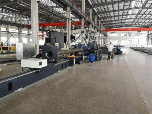 Buy cheap 350mm 2000mm Automatic Robotic Welding Machine For Light Pole from wholesalers