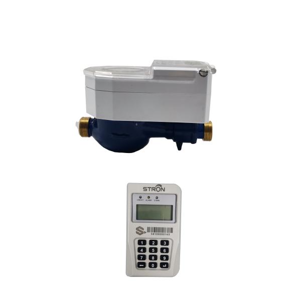 Buy cheap IP68 Brass Body Split Water Meter , DN25 Water Watch Prepaid Meters from wholesalers